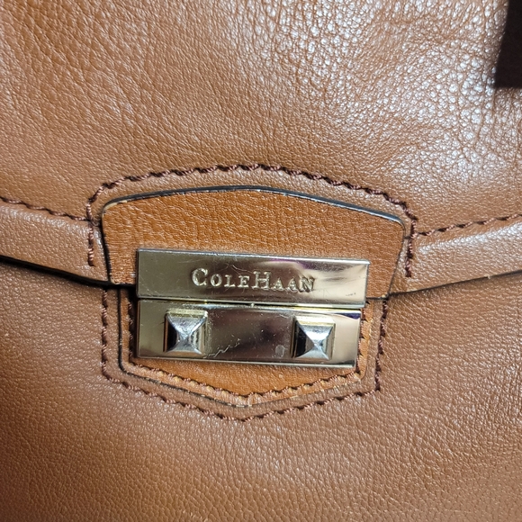 Cole Haan Brown Satchel - Picture 5 of 16